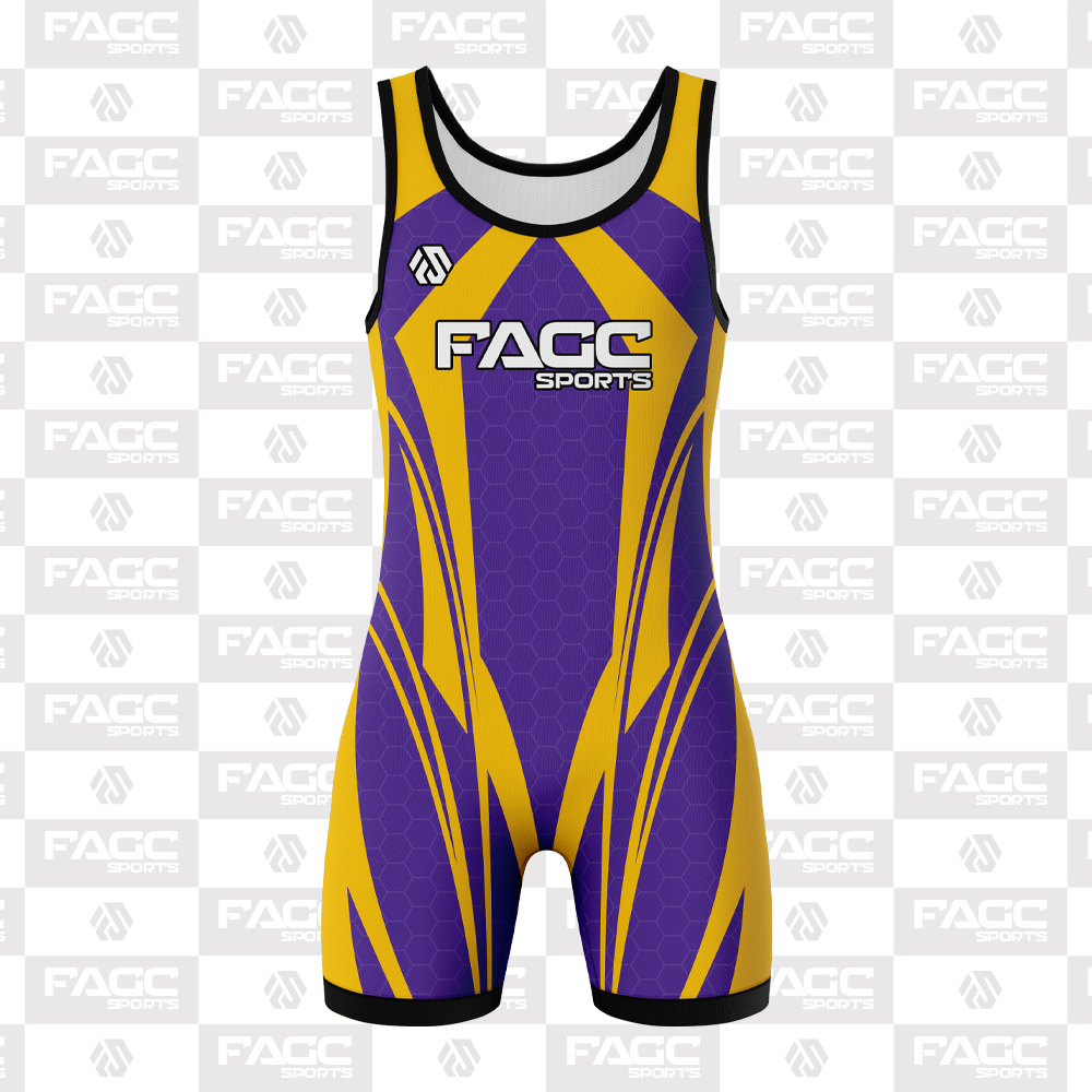 3 Wrestling Singlet - Image 1